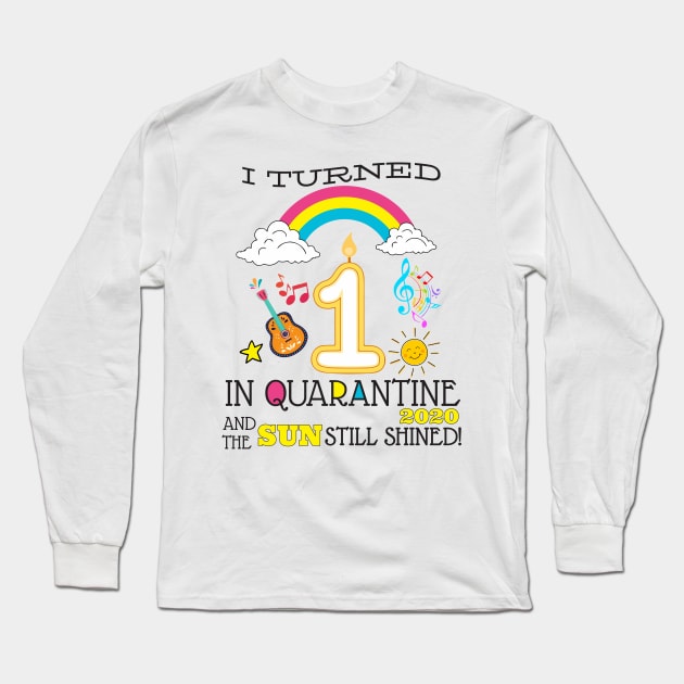 Quarantine 1st Birthday 2020 Long Sleeve T-Shirt by WorkMemes